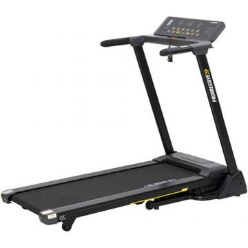 Banda de alergat PROGRESSIVE RUN2200, motor 1.25 CP, viteza 1-14 km/h, Bluetooth + App, inclinare electrica, greutate maxima utilizator 110 kg