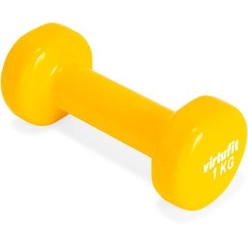 Gantera VirtuFit Vinyl Pro- 1 kg- Galben