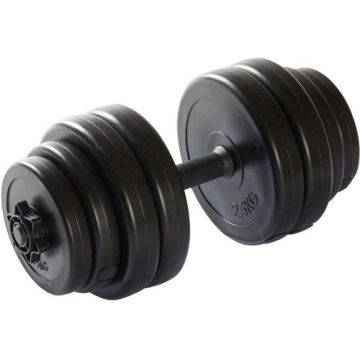 Gantere VirtuFit Ajustabile Cast Iron - Vinyl - 15 kg