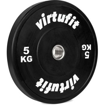 Greutate VirtuFit Bumper Plate - Olympic Rubber Weight Plate - 50 mm - 5 kg