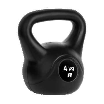 Kettlebell Rebel Active RBA-2312, 4 kg (Negru)