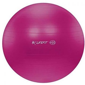 Minge gimnastica 75 cm roz