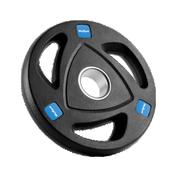 Set discuri olimpice Rebel Active RBA-2108, 4 x2.5kg, 20cm (Negru)