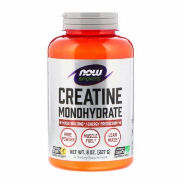 Now Creatine Monohydrate Pure Powder 227 grams