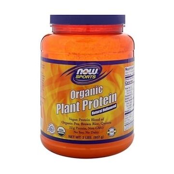 Now Organic Plant Protein 907 g