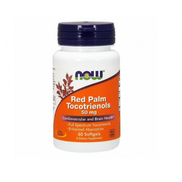 Now Red Palm Tocotrienols 50 mg 60 softgels