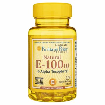 Puritan s Pride Vitamin E-100 IU 100 softgels