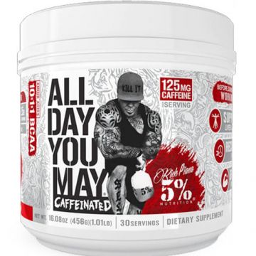 Rich Piana 5% Nutrition All Day You May Caffeinated 30 serv