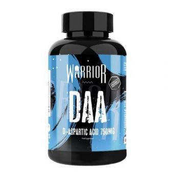 Warrior DAA D-Aspartic Acid-750 mg 120 vcaps