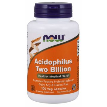 Now Acidophilus Two Billion 100 veg caps