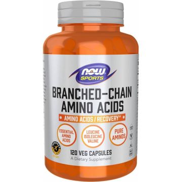 Now Branched-Chain Amino Acids 120 caps