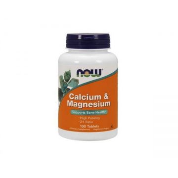 Now Calcium Magnesium 100 tabs