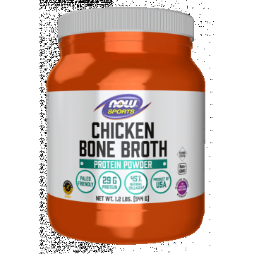 Now Chicken Bone Broth 544 g