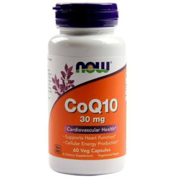 Now CoQ10 30 mg 60 veg caps