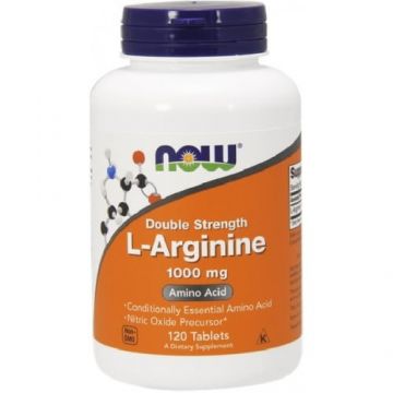 Now L-Arginine 1000mg 120 tablets