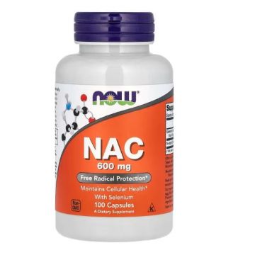 Now NAC with Selenium 600 mg 100 vcaps