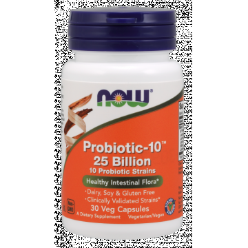 Now Probiotic-10 25 bilion 30 vcaps