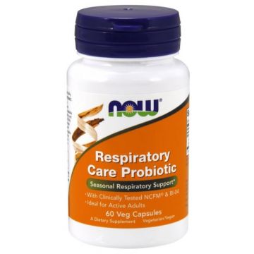 Now Respiratory Care Probiotic 60 vcaps