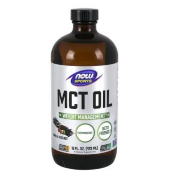 Now Sports MCT Oil 473 ml With Flavor