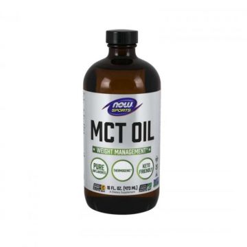Now Sports Pure MCT Oil Pure 473 ml