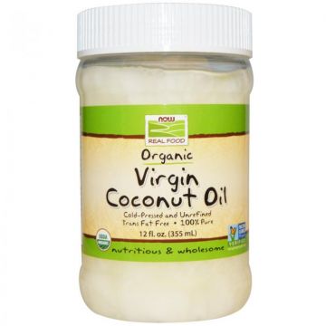 Now Virgin Coconut Oil Organic 355 ml