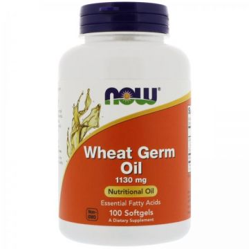 Now Wheat Germ Oil 1130mg 100 softgel