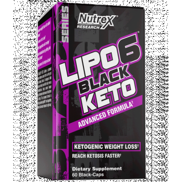 Nutrex Lipo 6 Black Keto 60 caps