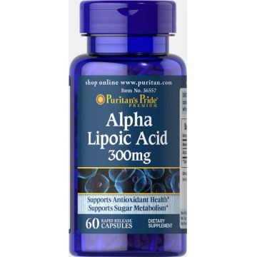 Puritan s Pride Alpha Lipoic Acid 300 mg 60 caps