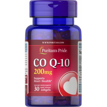 Puritan s Pride CO Q-10 200 mg 30 softgels