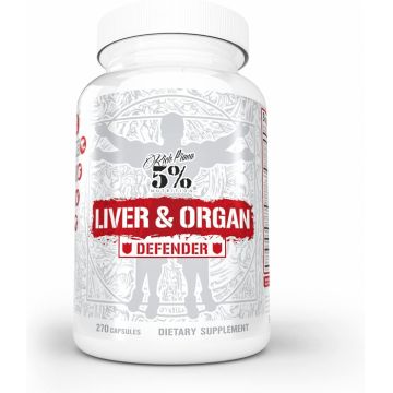 Rich Piana 5% Nutrition Liver and Organ Defender 270 caps