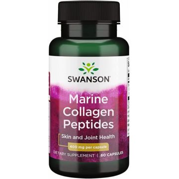 Swanson Marine Collagen Peptides 400 mg 60 caps