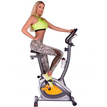 Bicicleta fitness exercitii TECHFIT B400