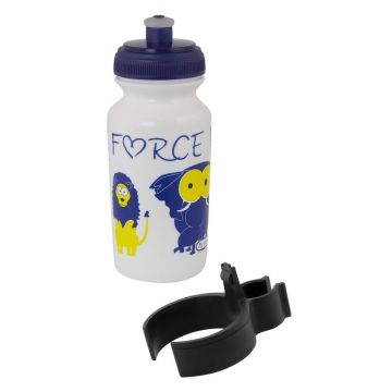 Bidon apa Zoo Force copii 0.3l, Alb