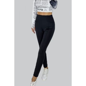 Colanti modelatori grosi Nuray, cusaturi cu aspect de corset si talie inalta