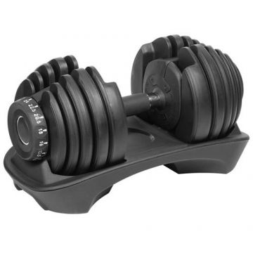 Gantera din fonta reglabila REBEL ACTIVE RBA-2303, 24 KG