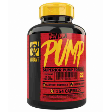 Mutant Pump 154 caps