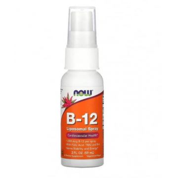 Now Vitamin B-12 Liposomal Spray 59 ml