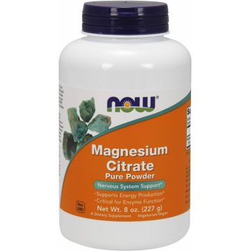 Now Magnesium Citrate Pure Powder 227 g