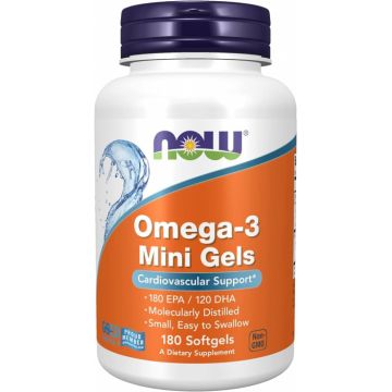 Now Omega-3 Mini Gels 180 softgels