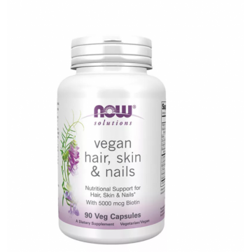 Now Vegan Hair, Skin Nails 90 vcaps