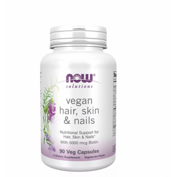 Now vegan hair, skin nails 90 veg caps