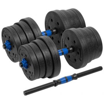 Set gantere reglabile Rebel Active RBA-2301, 2x 15kg