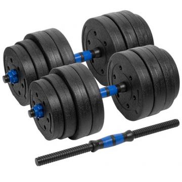 Set haltere reglabile Rebel Active RBA-2302, 2x 20kg