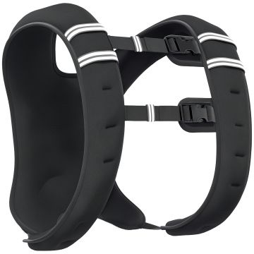 Soozier Vestă cu Greutate Respirabilă de 5 kg cu Buzunar de Depozitare și Bretele de Umăr, Vestă cu Greutate, 40x35 cm, Negru | Aosom Romania