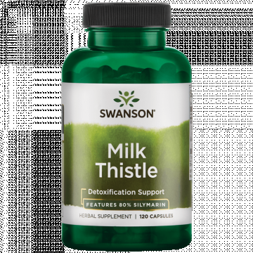 Swanson Milk Thistle with 80% Silymarin 120 caps