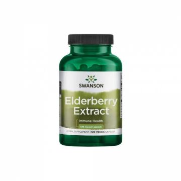 Swanson Sambucus Elderberry Extract 575 mg 120 vcaps