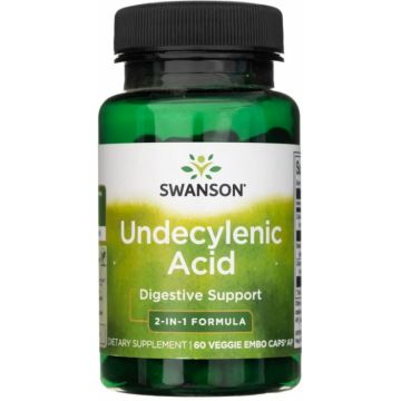 Swanson Undecyclenic Acid 60 vcaps