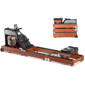 Aparat de vaslit Kingsmith Rowing Machine WR1, pliabil, Bluetooth, afisaj LCD