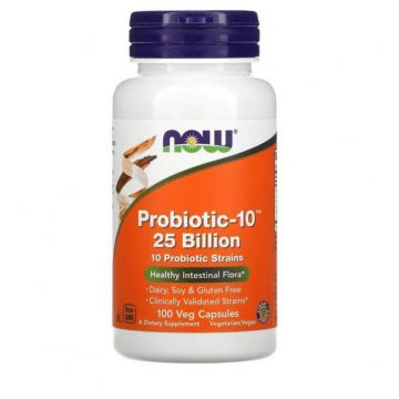 Now Probiotic-10 25 billion 100 vcaps
