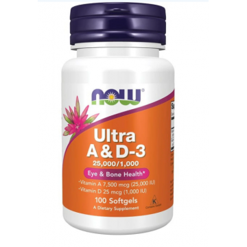 Now Ultra A D-3 100 softgels